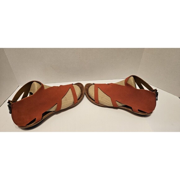 Cydwoq Rock Sandals Orange Leather Resort Retail $316 Sz 37 U.S. 6.5 - 7 - Picture 6 of 8